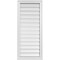 Ekena Millwork Vertical Surface Mount PVC Gable Vent: Functional, w/ 2"W x 2"P Brickmould Sill Frame, 18"W x 42"H GVPVE18X4203SF - alternate 1